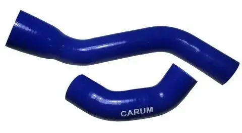 Патрубки радиатора Г-3302 дв.Cummins 2.8 (к-т 2шт) c 05.2012 г. силикон — CARUM, арт. 28-1303000-01C