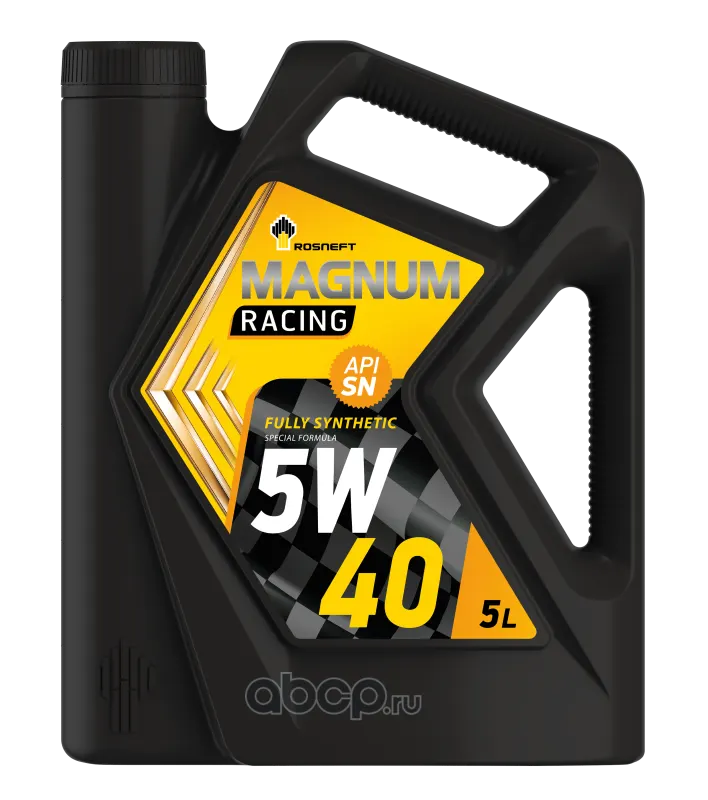 Масло моторное 5W40 синт. Magnum Racing API SN (5л)