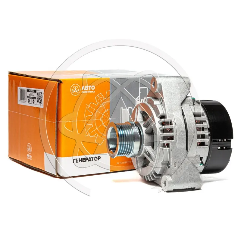 AVTOELECTRICA 51223771АЕ Генератор, ГАЗ, УАЗ, дв. ЗМЗ, 14В, 125А, поликлиновый