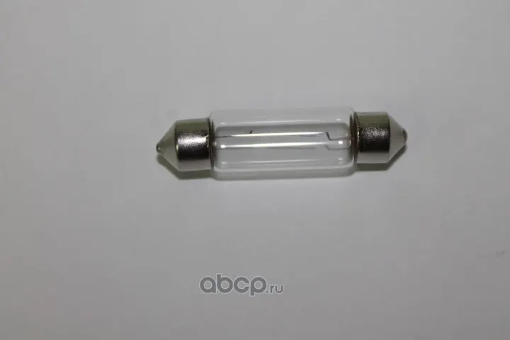 Лампа 12V C10W 2-х цокольная L=41 мм (салон, номер) SV8.5-8