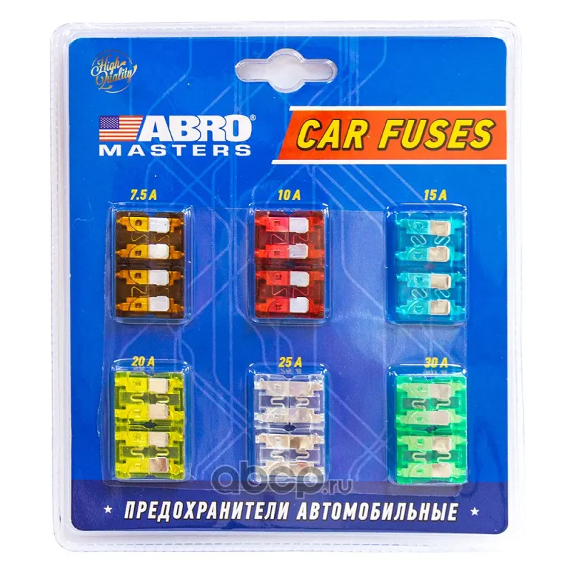 ABRO FUAI381AS24 набор флажковых предохранителей